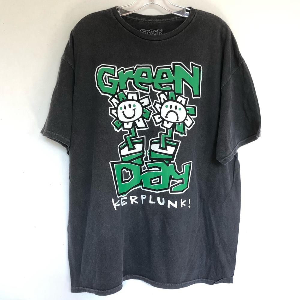 Green Day Oversized T shirt Dress - Picture 3 of 5
